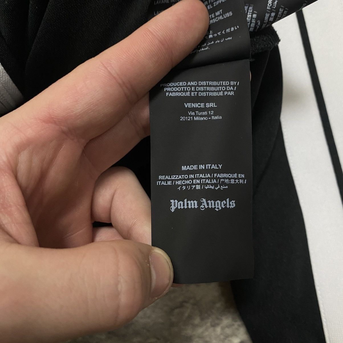 Palm Angels Palm Angels Track Jacket Black Size US XXS / EU 40 - 13 Thumbnail