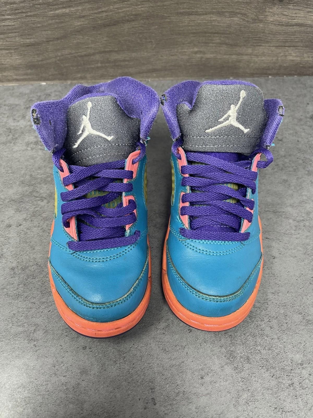 Jordan Brand Air Jordan 5 Shoes Kids Size 11.5C Toddler Tropical Teal Size US 11.5 / EU 44-45 - 3 Thumbnail