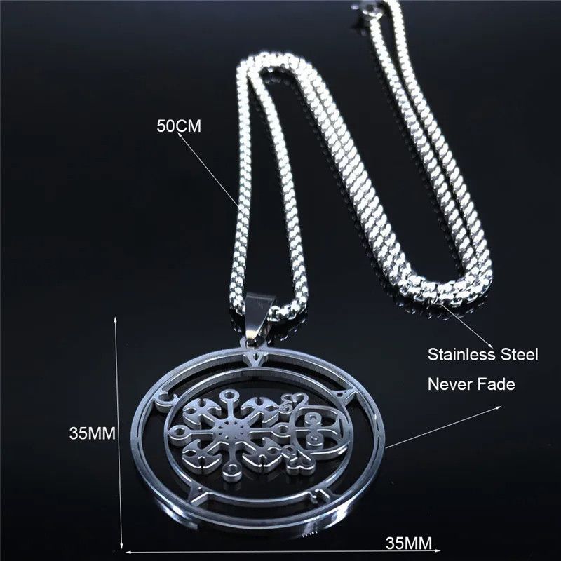 Jewelry Satan VALAC Pendant Necklace Emblem Talisman Size ONE SIZE - 5 Thumbnail