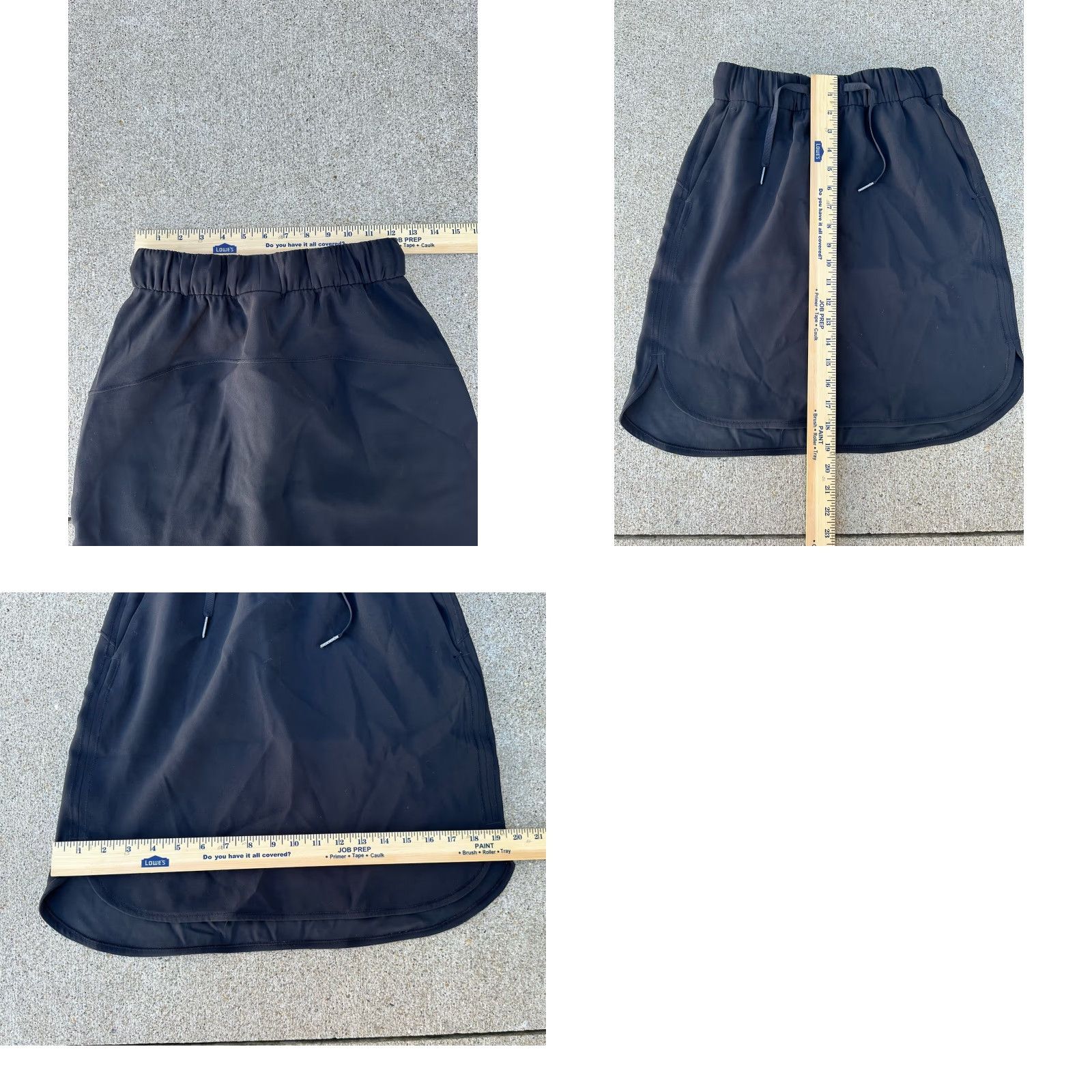 Lululemon Lululemon Skirt Women Regular Size 4 Black Woven Polyester Athletic Athleisure Outdoor Sports On The Fly Size 27" / US 4 / IT 40 - 8 Thumbnail