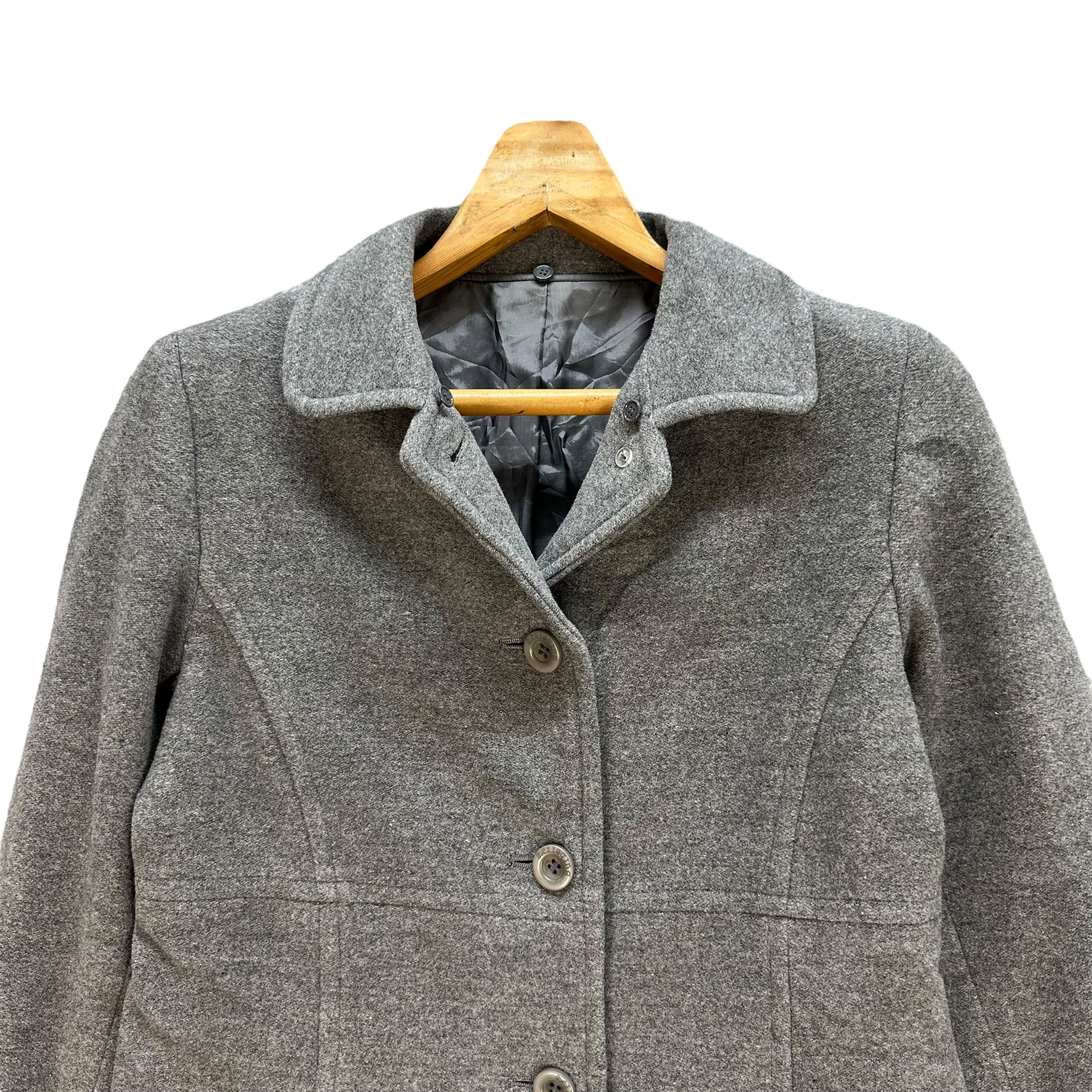 Burberrys Wool Long Coat Size 160A #A16-0394