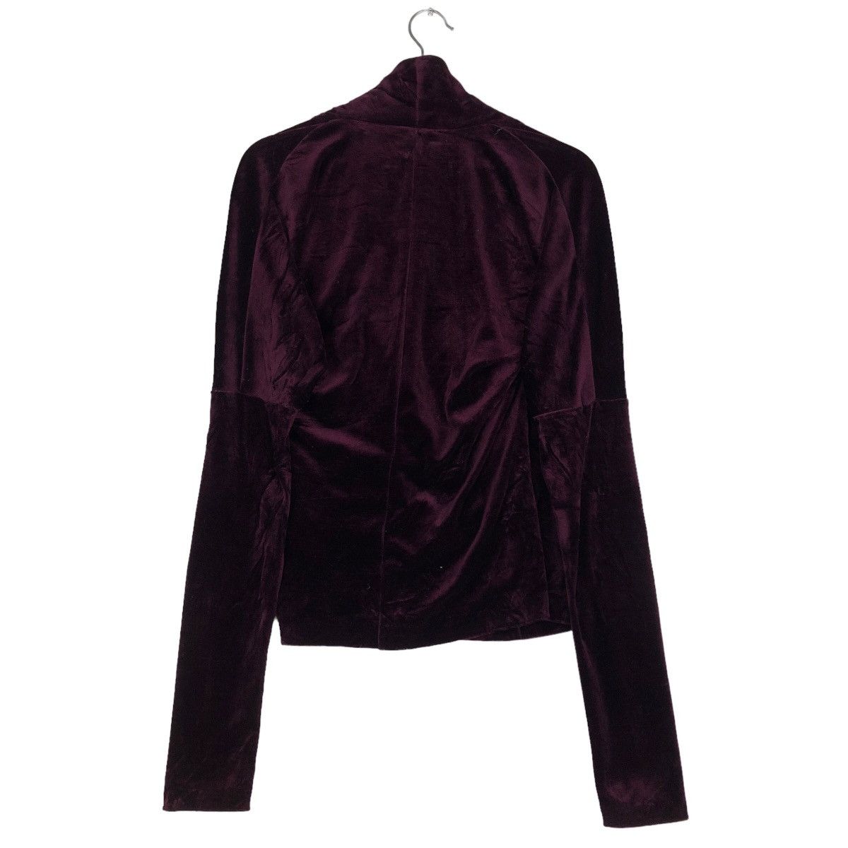 Vintage 🔥Velvet Long Sleeve Turtle Neck Norma Kamali Size M / US 6-8 / IT 42-44 - 8 Thumbnail