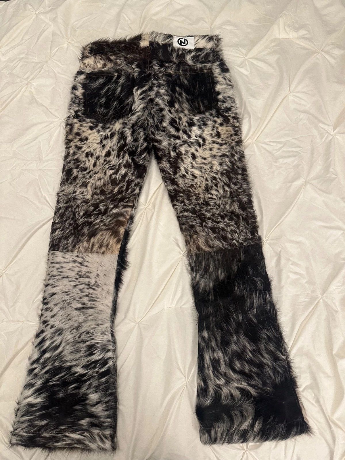 NYRVA Nyrva Men’s Flared Cowhide Jeans Size US 36 / EU 52 - 2 Thumbnail