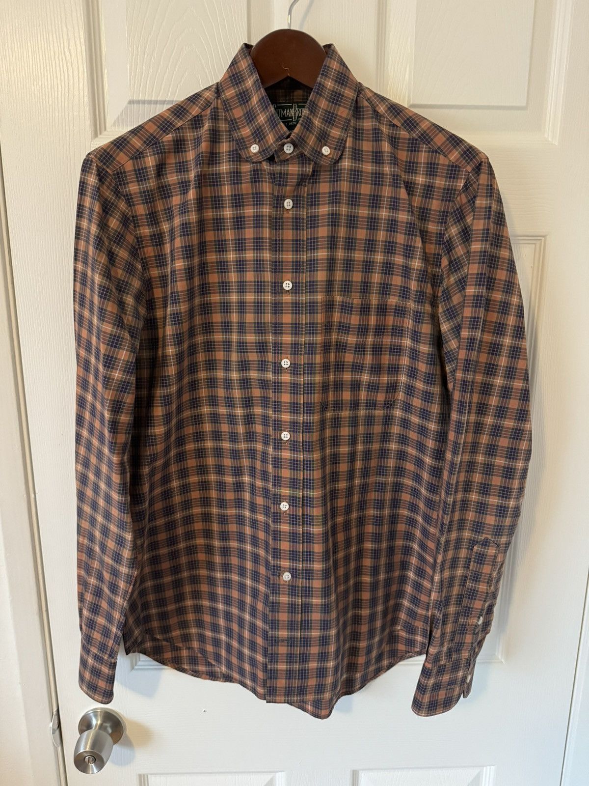 Gitman Bros. Vintage Gitman Vintage Dobby Check Shirt Size US M / EU 48-50 / 2 - 1 Thumbnail
