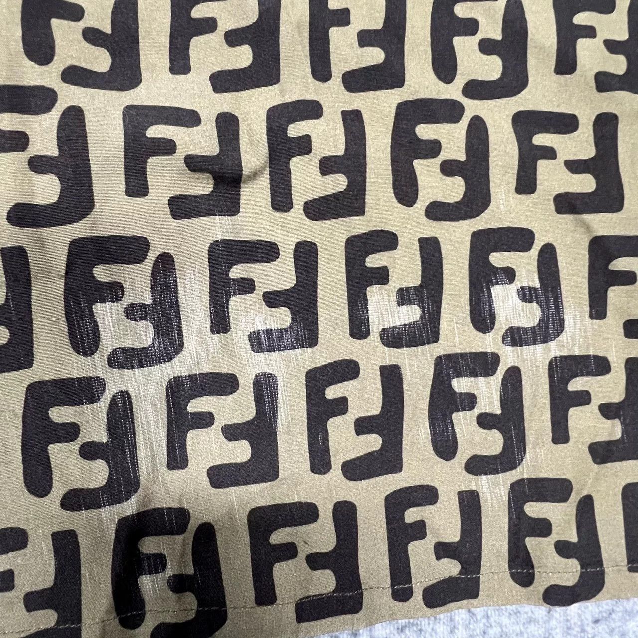 Fendi Fendi All Over Print Short Sleeve Shirt 39 New Size US S / EU 44-46 / 1 - 3 Thumbnail