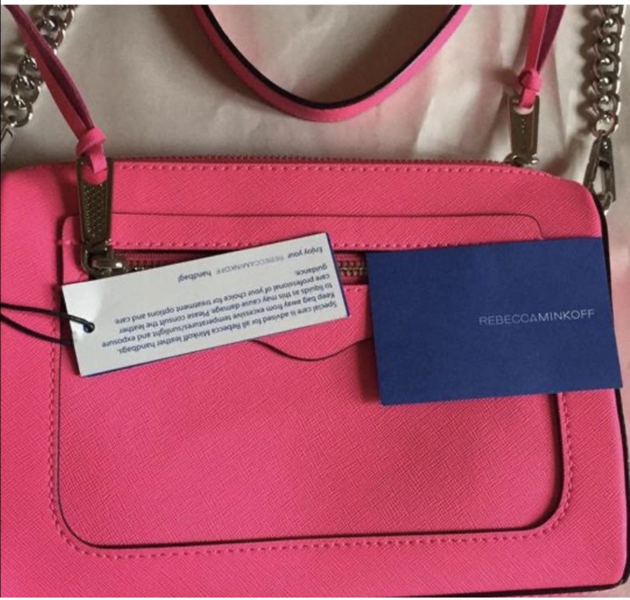 Rebecca Minkoff Rebecca Minkoff O Vibrant/Neon Pink Size ONE SIZE - 11 Thumbnail