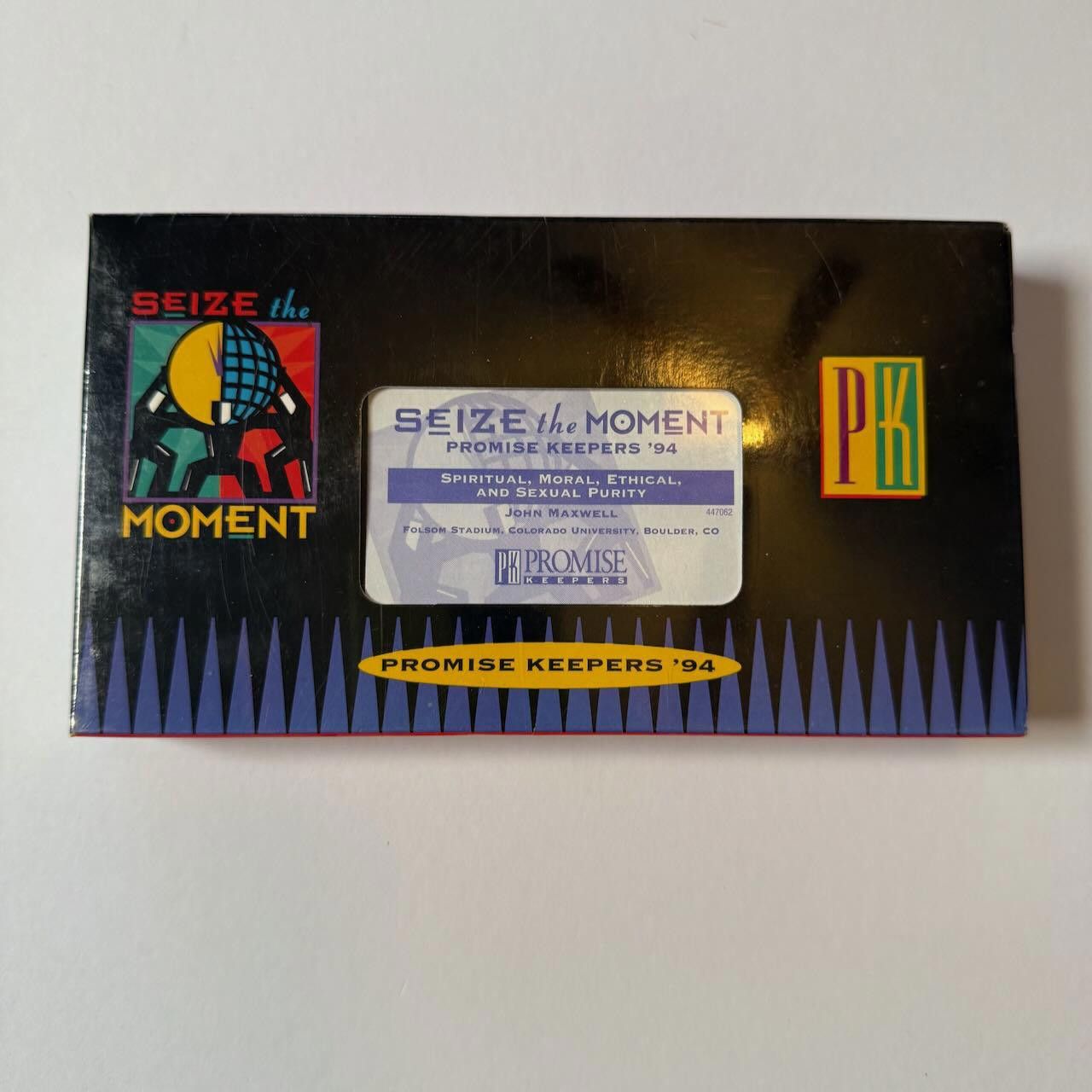 Other RARE Promise Keepers '94 Seize the Moment VHS Tape SEALED DS Size ONE SIZE - 1 Thumbnail