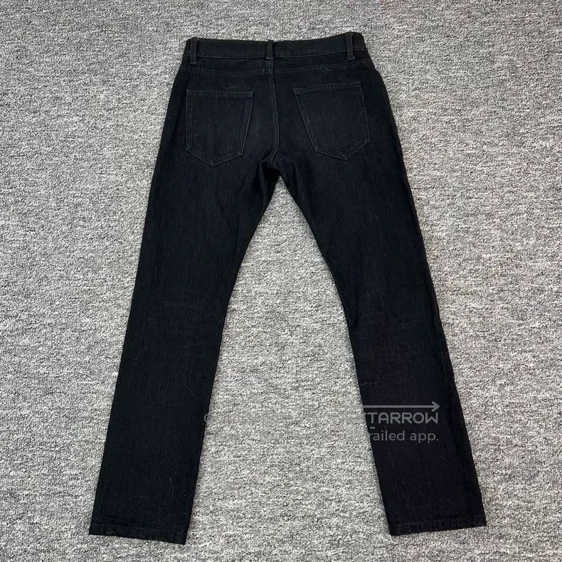 Saint Laurent Paris Saint Laurent Paris Black Casual Straight Leg Denim Pants Size US 29 - 2 Thumbnail