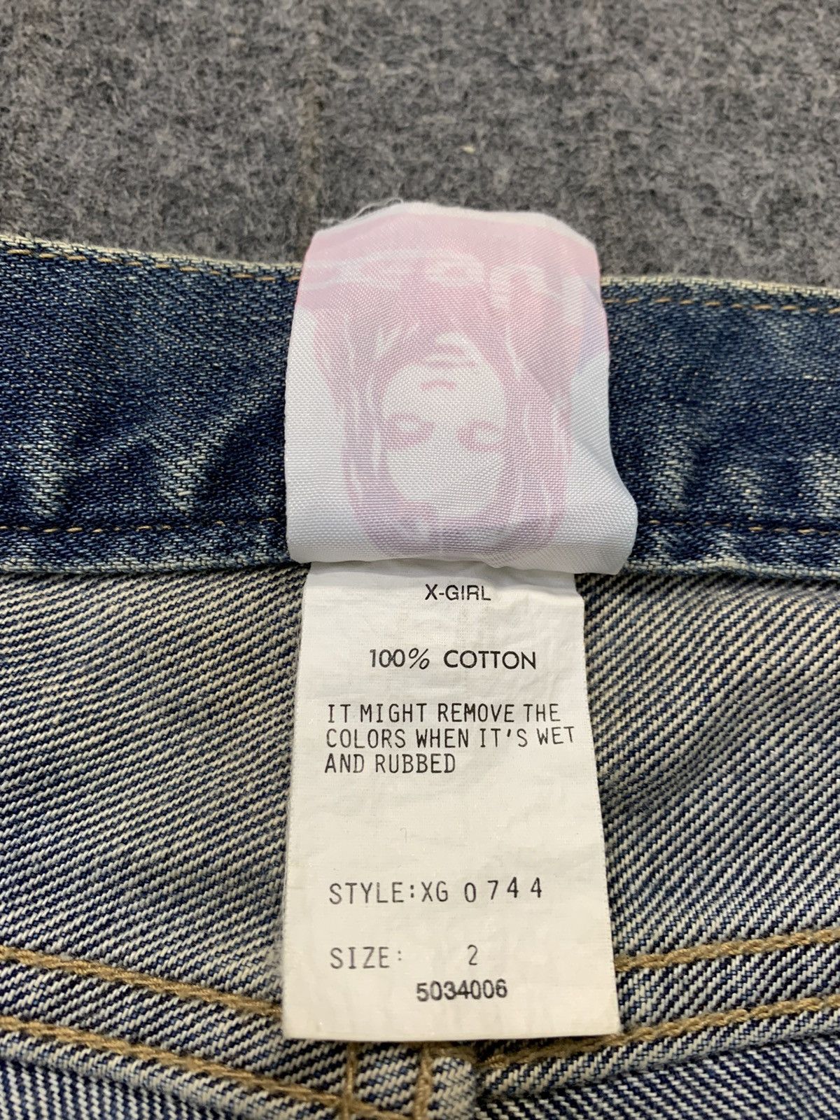 Japanese Brand × X-Girl Hype X-Girl Indigo Japan Denim Jeans Skinny Size 30" / US 8 / IT 44 - 13 Thumbnail