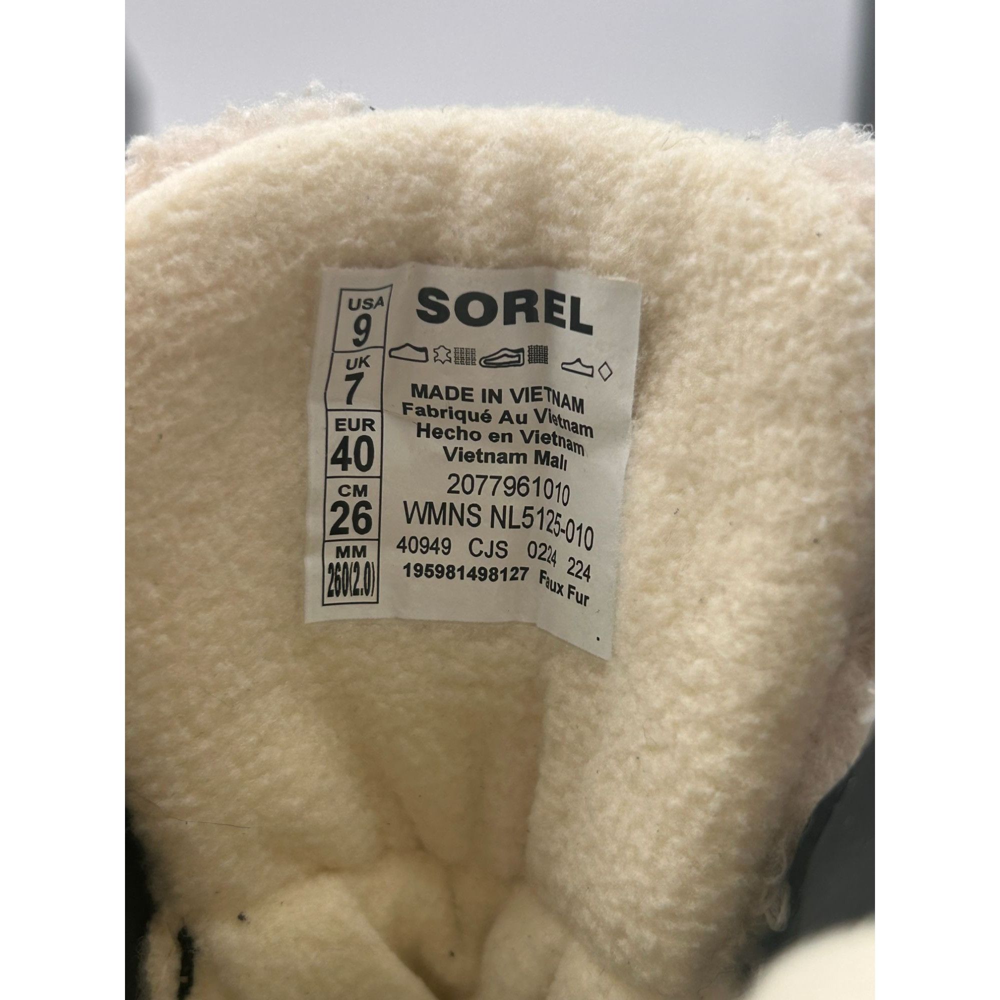 Other Sorel Explorer III NW Lace WP Boots Women 9 Black Sea Salt W Size US 9 / IT 39 - 6 Thumbnail