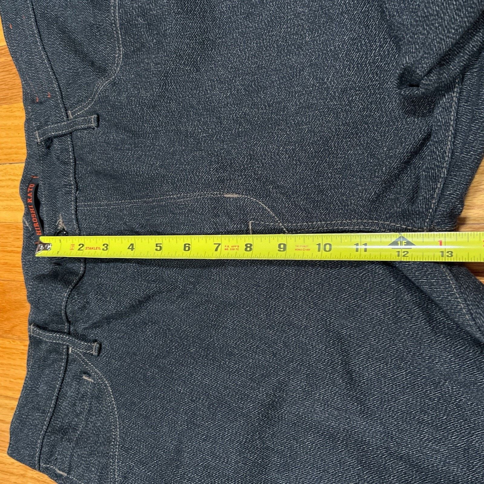 KATO Hiroshi Kato Slouch Tweeded Forest Made In USA Jeans Flecked Size US 36 / EU 52 - 7 Thumbnail