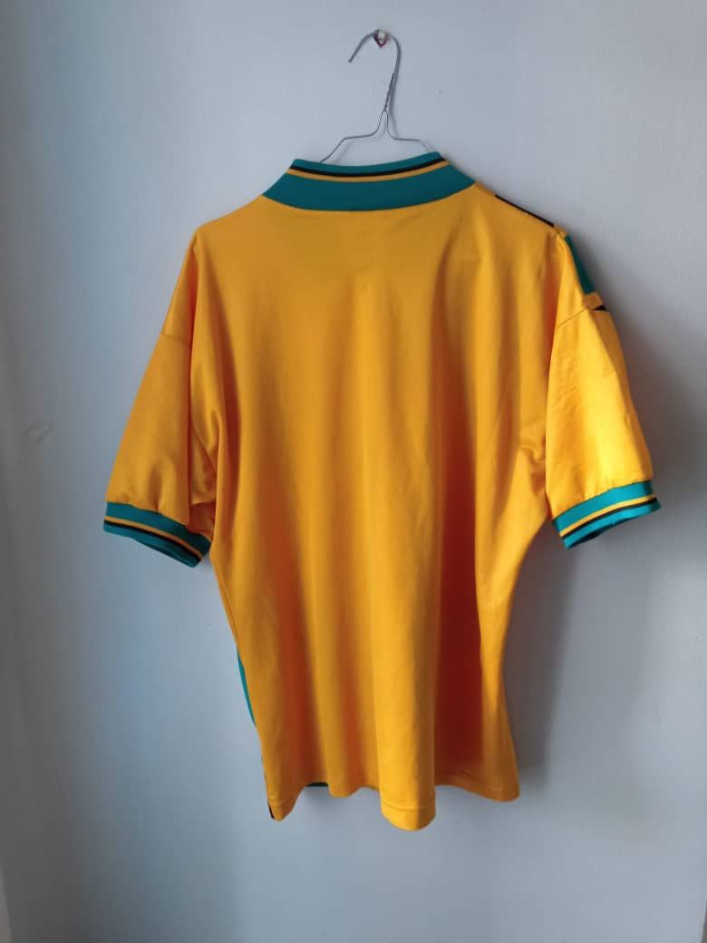Adidas Adidas Equipment FC Bayern Munchen 1993 Yellow Jersey Size US L / EU 52-54 / 3 - 12 Thumbnail