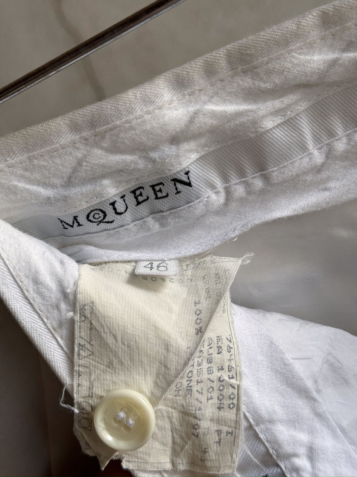Alexander McQueen Alexander McQueen Tire Tracks Herringbone Pants Size US 30 / EU 46 - 12 Thumbnail