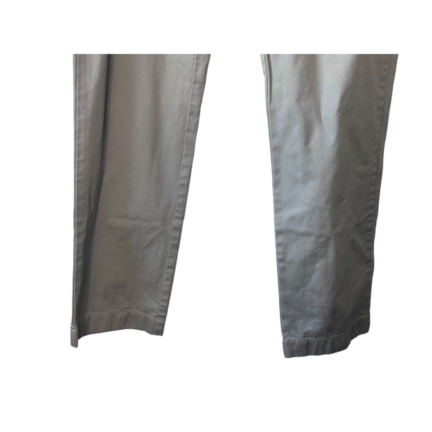 J.Crew J. Crew The Sutton Gray Flat Front Pants Men's 33x32 Size US 33 - 3 Thumbnail