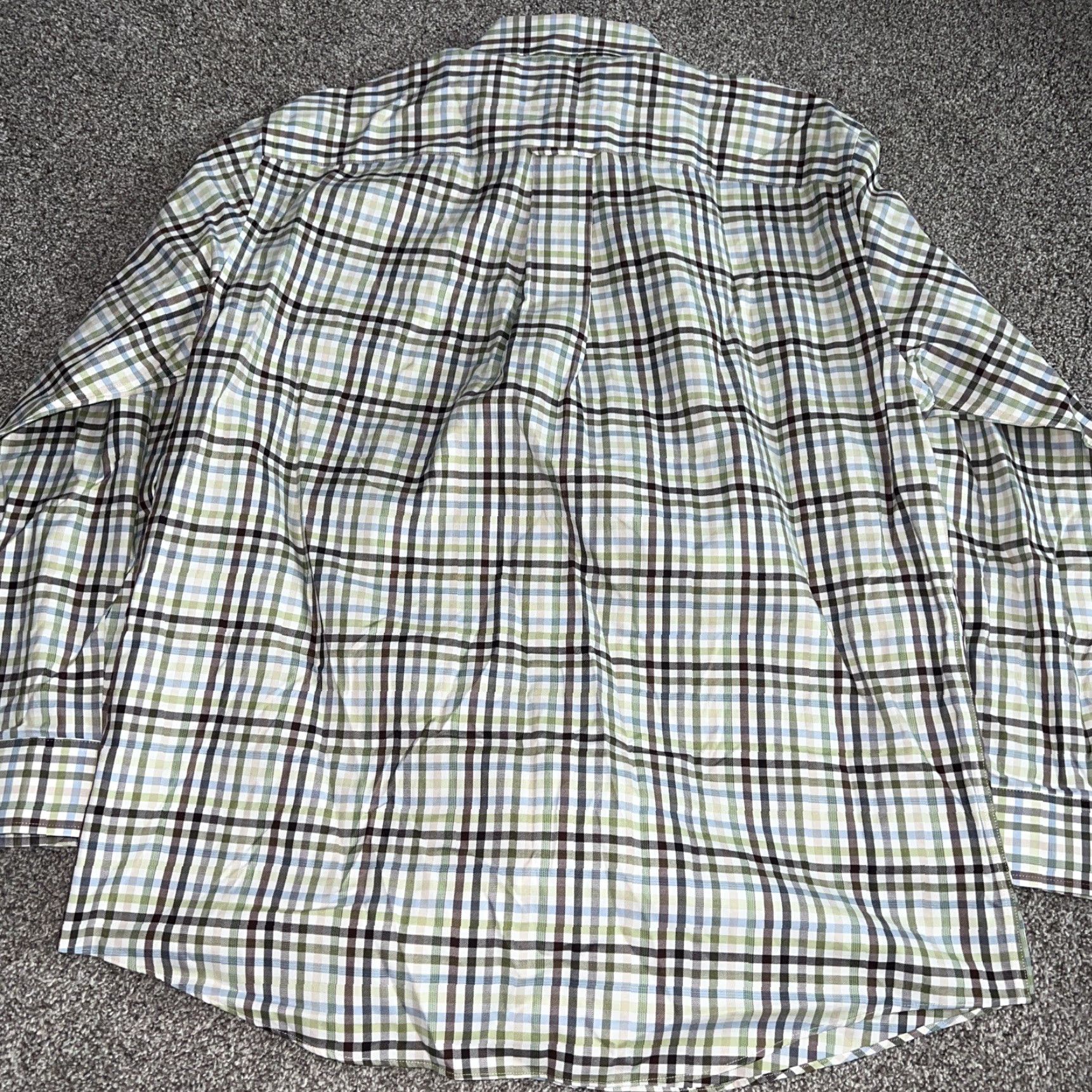 Orvis VINTAGE Orvis Green Plaid Button-Down Shirt Mens Size L Size US L / EU 52-54 / 3 - 4 Thumbnail