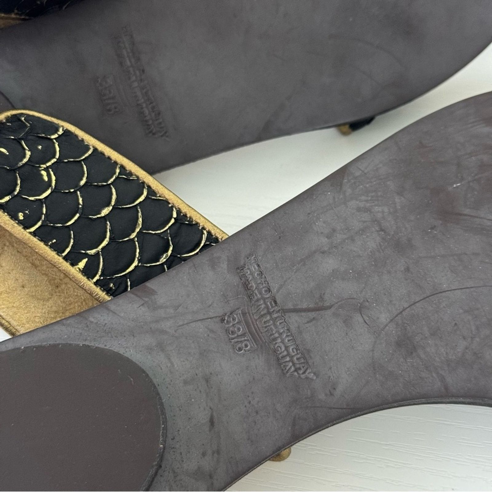 NBDN Nobrandedon New! Zingara Stylish Black and Tan Sandals, Size 8 Size US 8 / IT 38 - 7 Thumbnail
