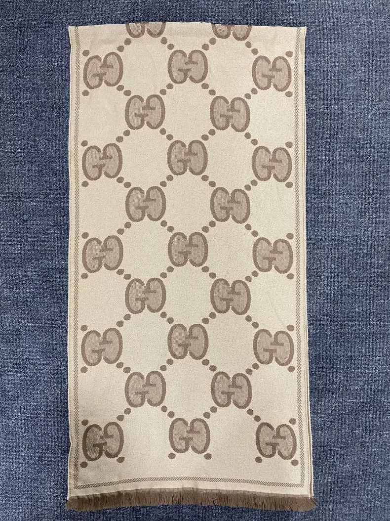 Gucci Gucci Double-sided full-print old flower scarf 2501-Nextarr Size ONE SIZE - 2 Thumbnail