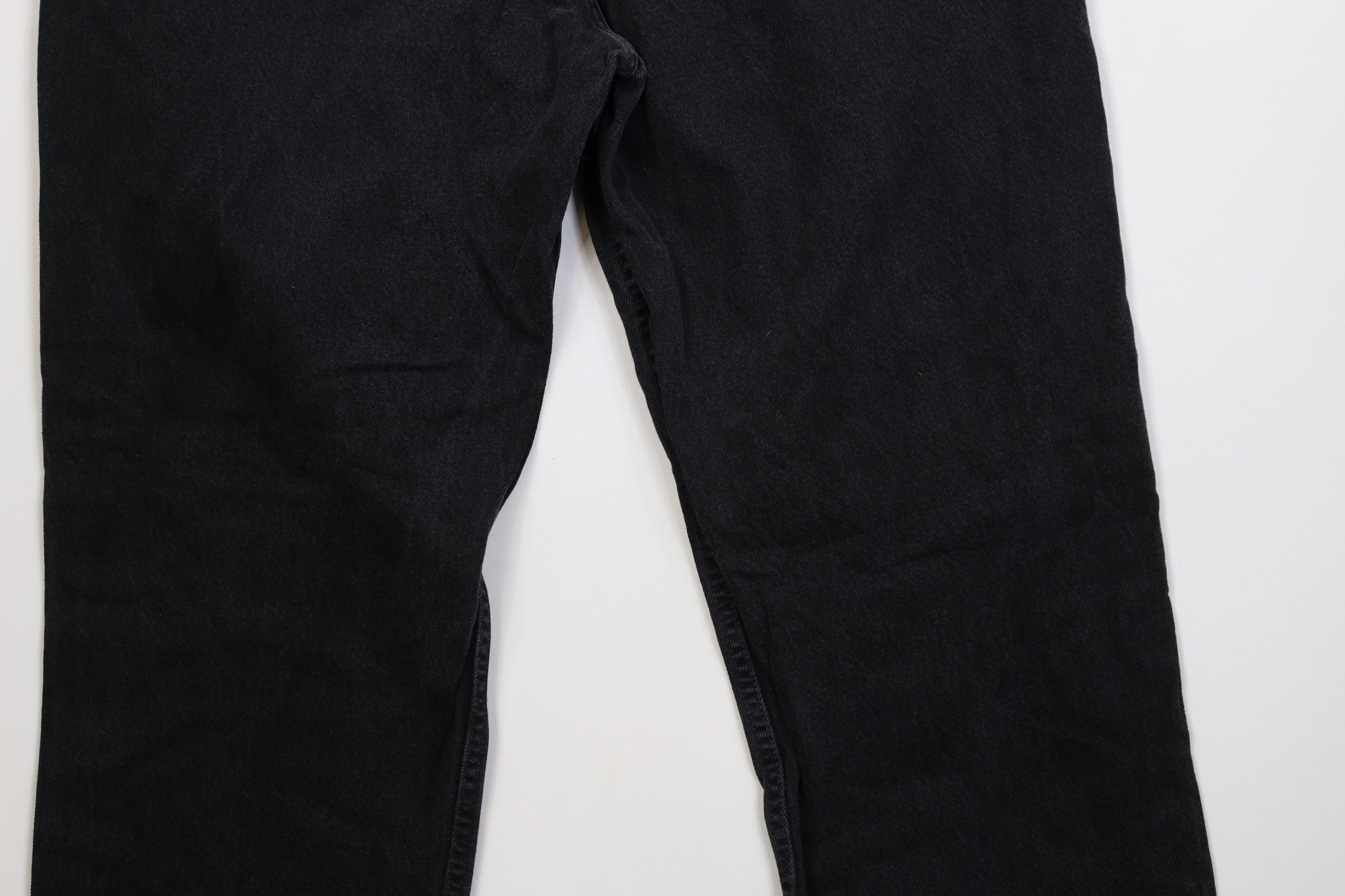 Nautica Vintage 90s Nautica Baggy Fit Wide Leg Denim Jeans Black Size US 42 / EU 58 - 13 Thumbnail
