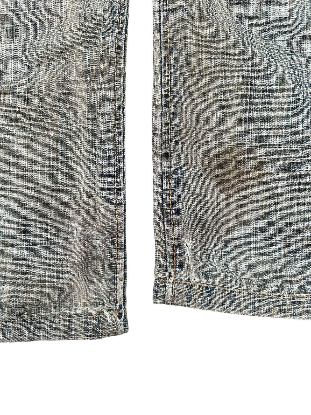 Kapital Vintage Edwin 505ZX Selvedge Sunfaded Rusty Dirty Denim Jean Size US 34 / EU 50 - 9 Thumbnail