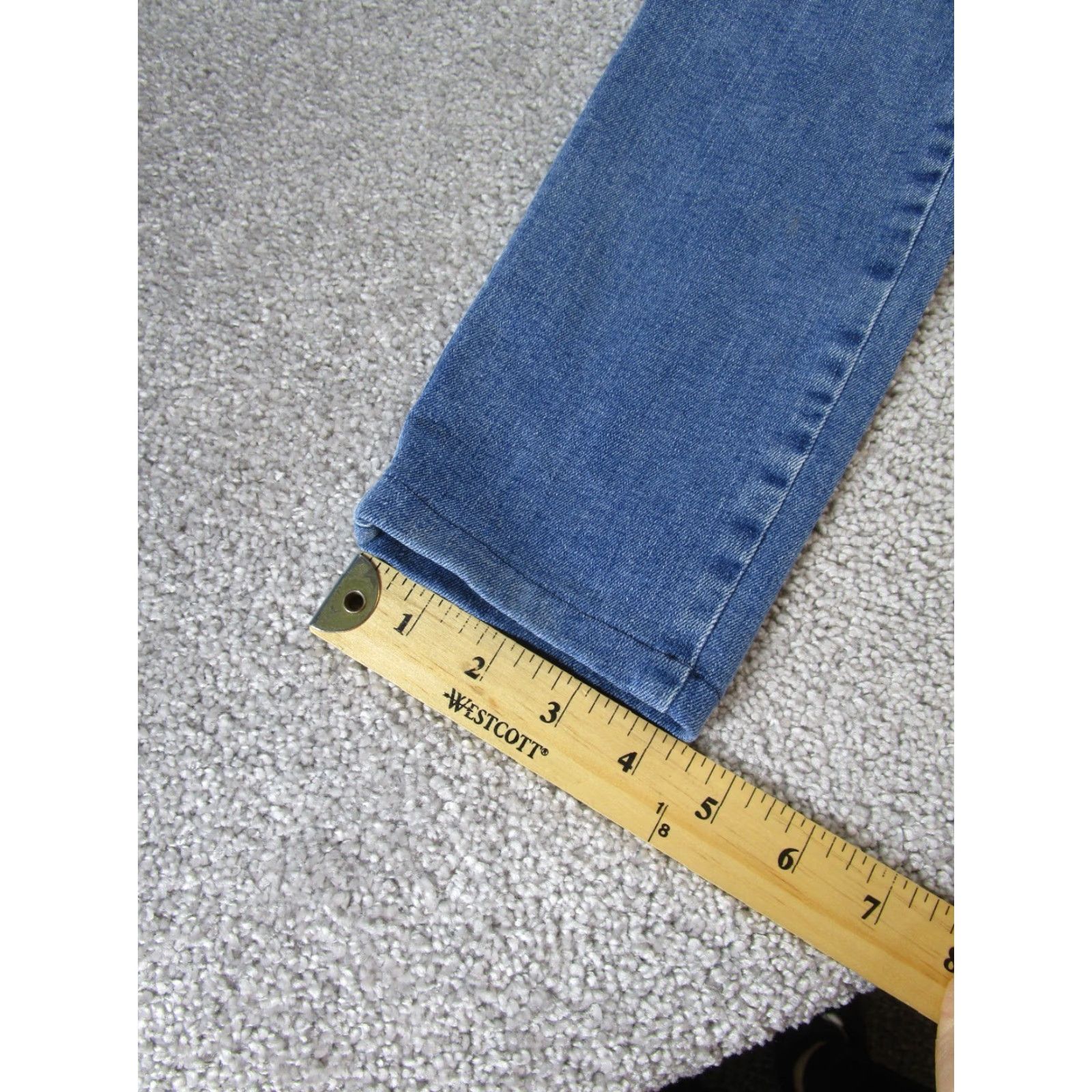 Massimo Dutti Massimo Dutti Jeans Womens 2 Medium Light Wash Denim Skinny Size 26" / US 2 / IT 38 - 6 Thumbnail