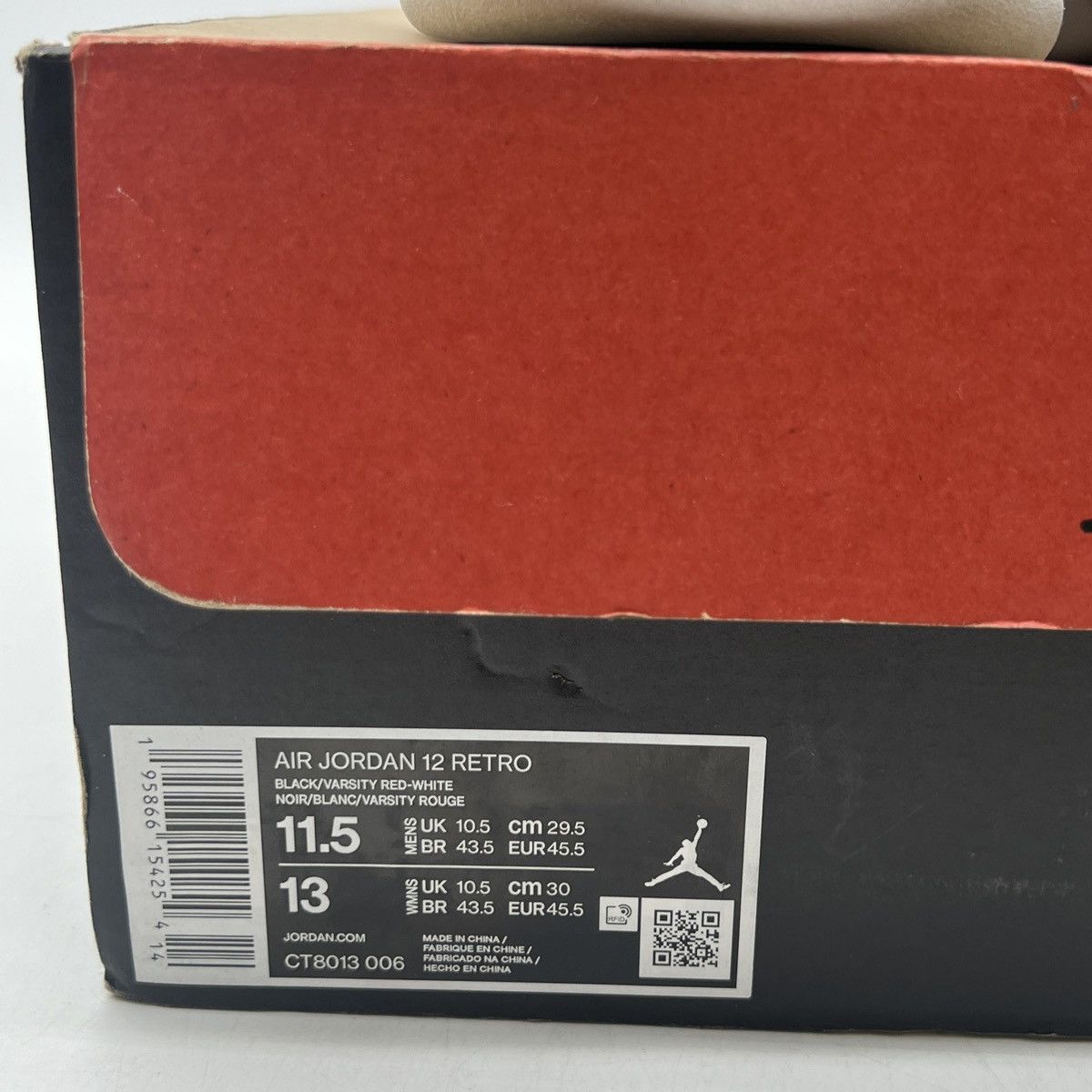 Jordan Brand Air Jordan 12 playoff Size US 11.5 / EU 44-45 - 6 Thumbnail