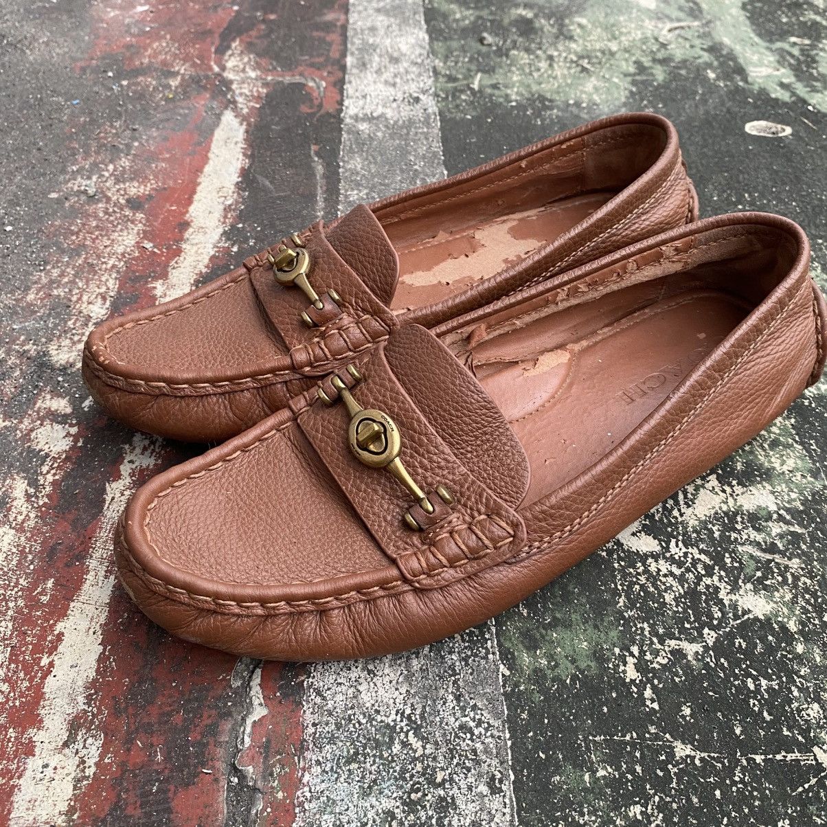 Coach Coach crosby driver turnlock flat tan Size US 6.5 / EU 39-40 - 1 Thumbnail