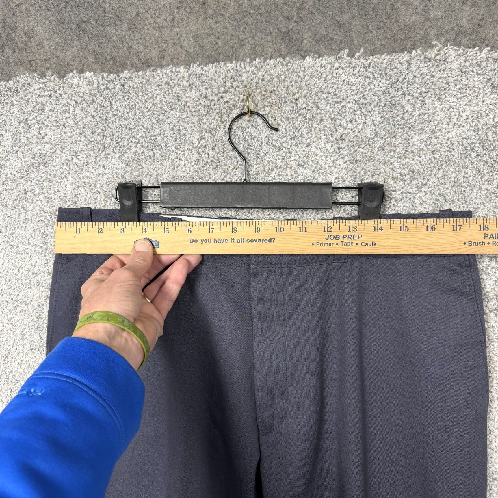 Sears VINTAGE Roebucks Sears Pants 35x26 Regular Blue Dress Pants Men Size US 36 / EU 52 - 2 Thumbnail