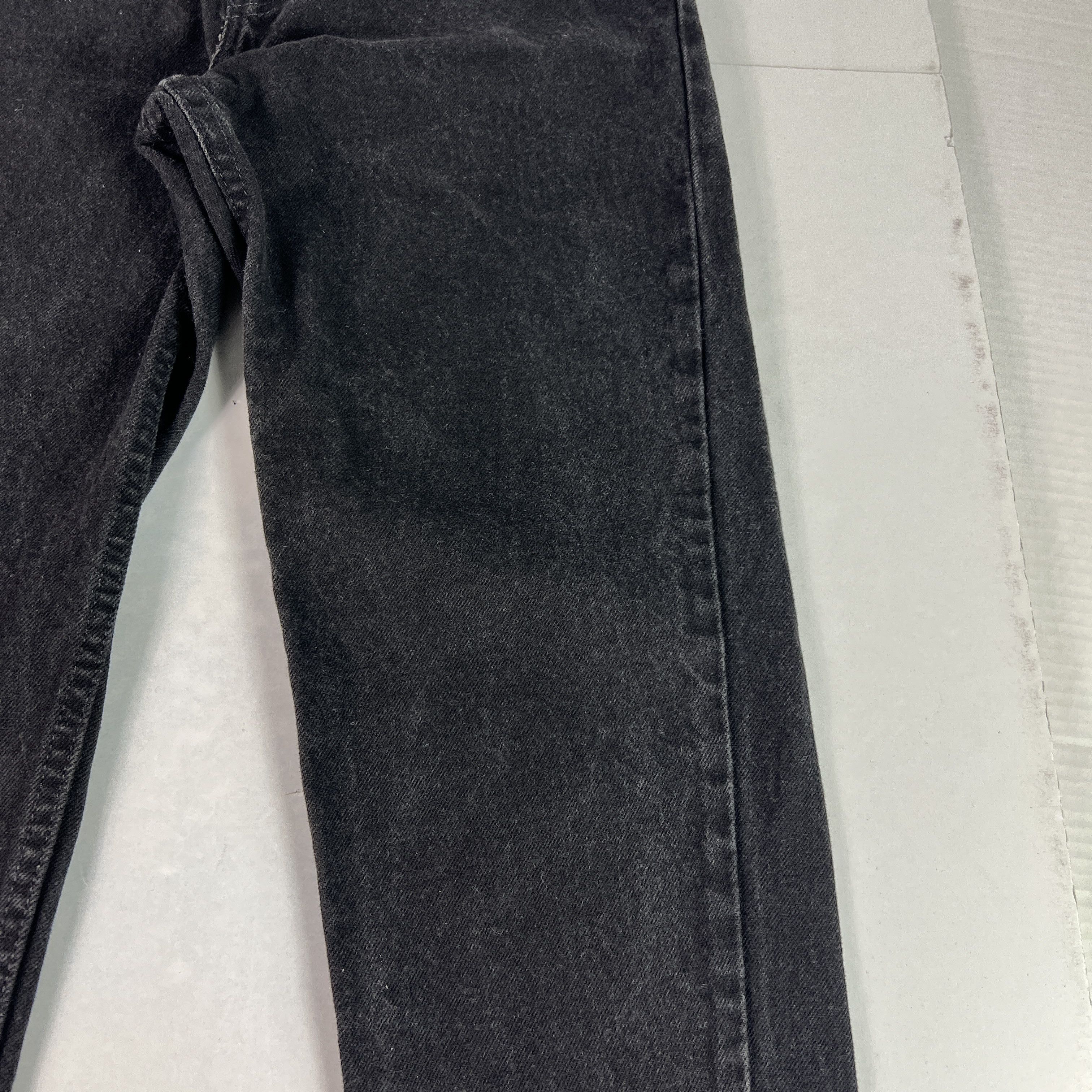 Levi's VTG Levi's Jeans 512 Slim Tapered High Rise Black Denim USA Size 26" / US 2 / IT 38 - 3 Thumbnail