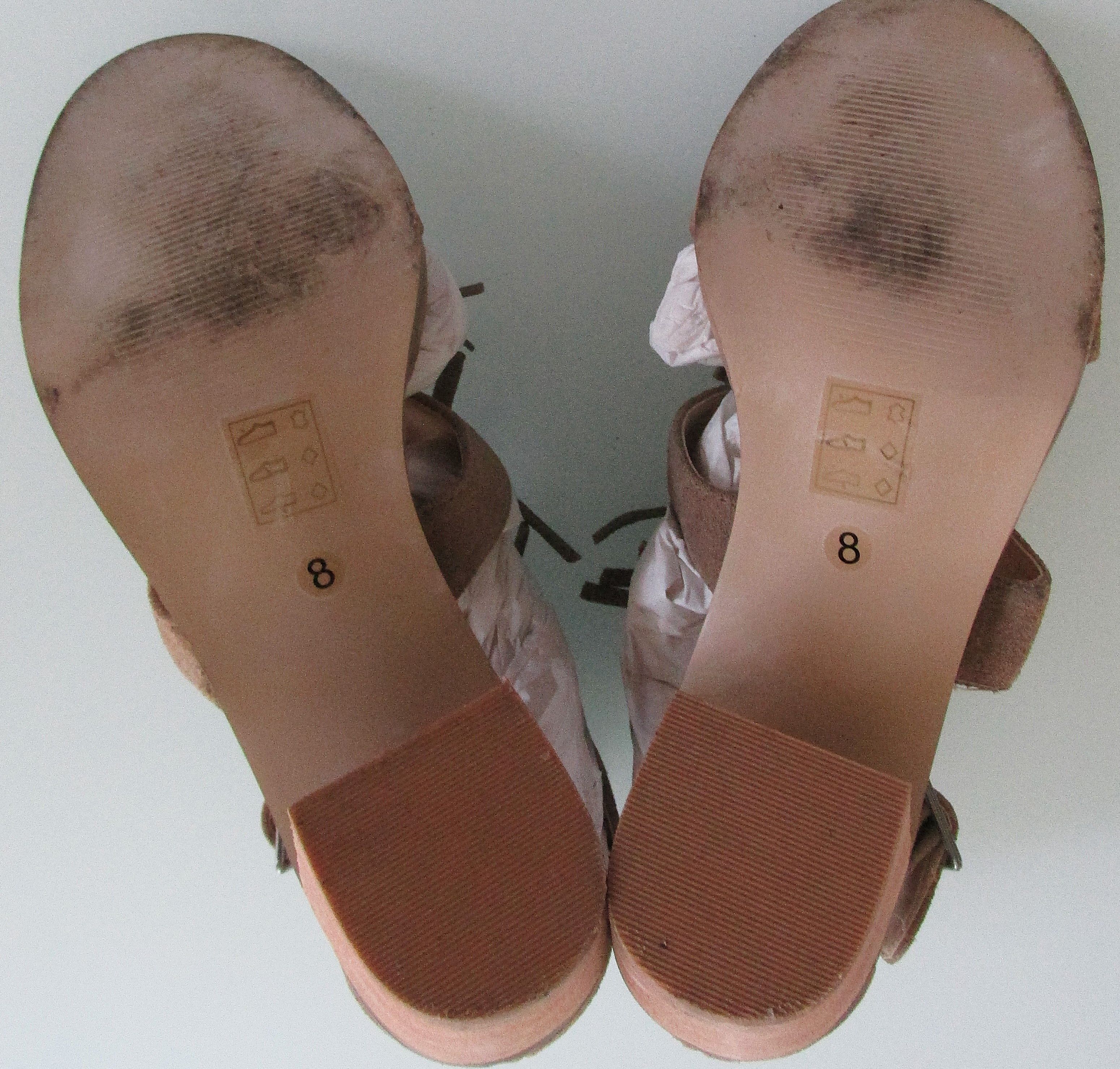 Other Sole Society Suede Open Toe Fringe Heels Size 8M Size US 8 / IT 38 - 7 Thumbnail
