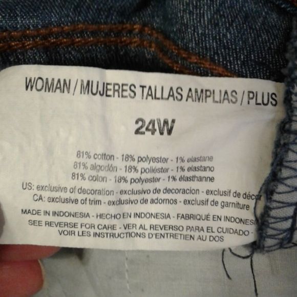 Gloria Vanderbilt Gloria Vanderbilt Size 24W Shorts Womens Plus Denim Jeans Je Size 42" / US 20 - 10 Thumbnail