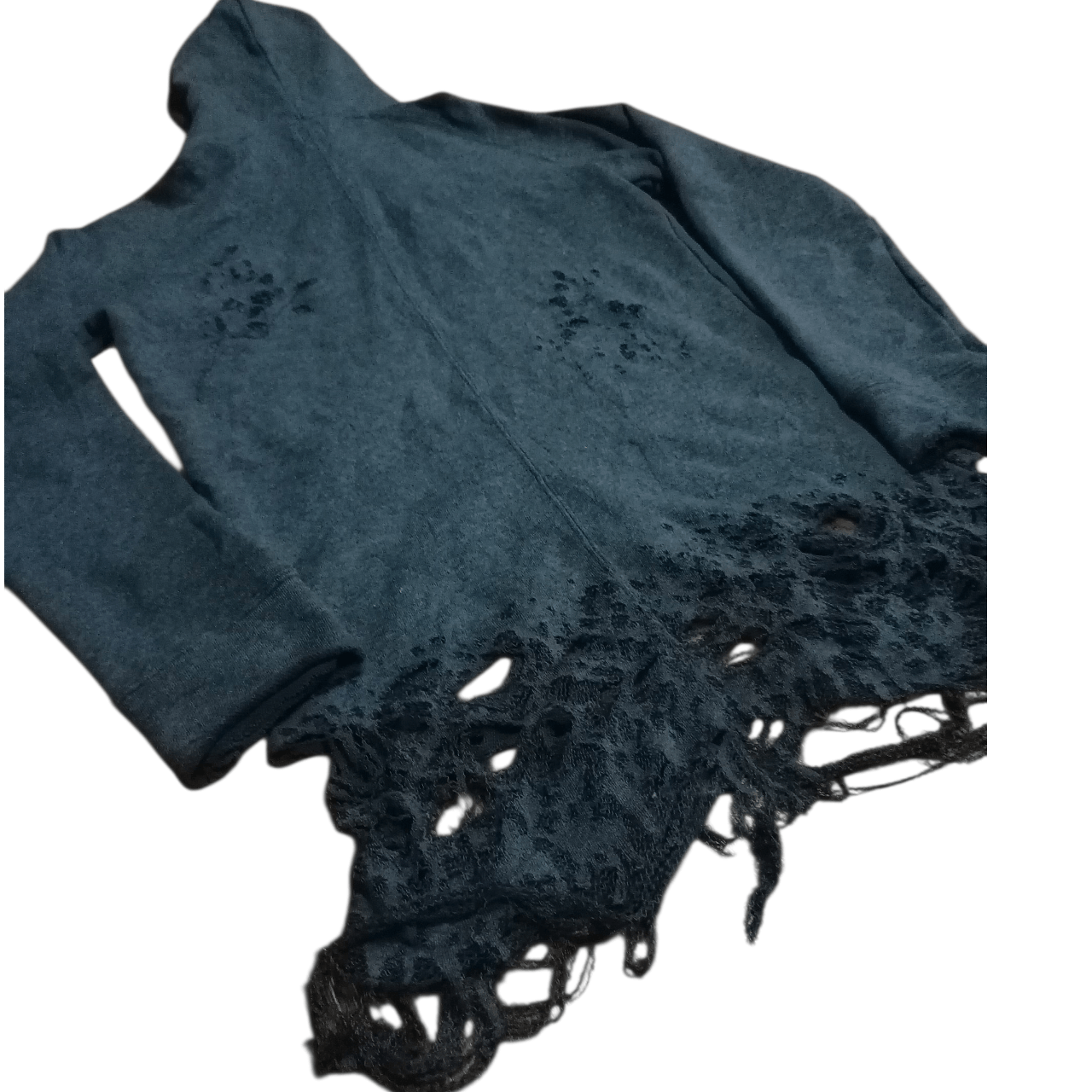 semanticdesign Semantic Design Distress Hoodie Gothic Size US M / EU 48-50 / 2 - 3 Thumbnail