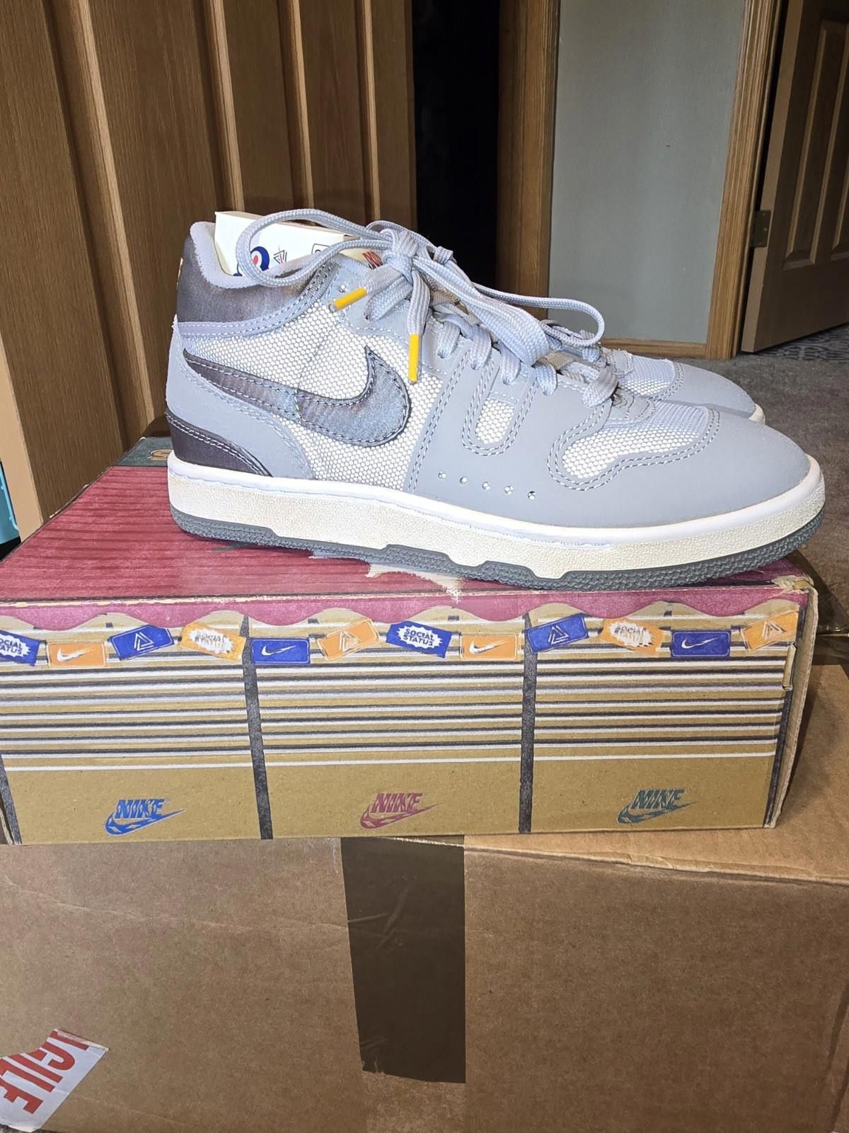 Nike Nike x Social Status Mac Attack SP Split Vision Grey Size US 5.5 / EU 38 - 4 Thumbnail