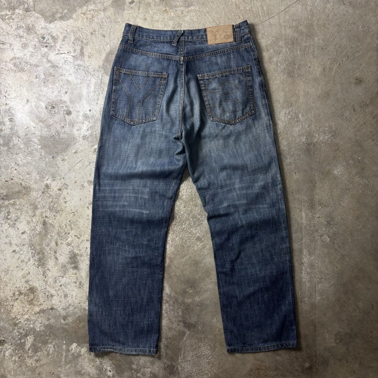 Y-3 × Yohji Yamamoto Y-3 YOHJI YAMAMOTO JEANS Size US 32 / EU 48 - 1 Thumbnail