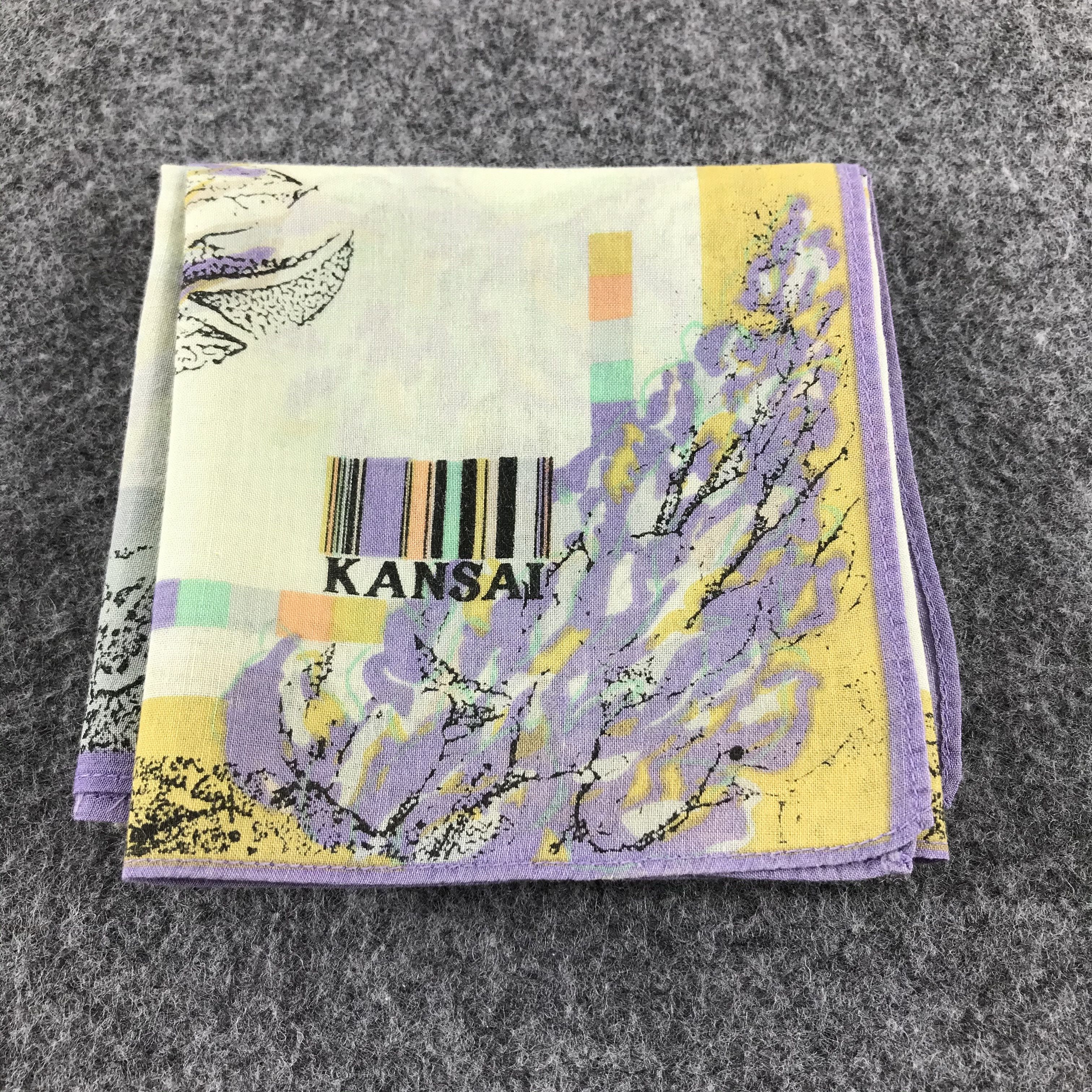 Kansai Yamamoto Kansai Handkerchief Neckerchief Bandana H313 Size ONE SIZE - 6 Thumbnail