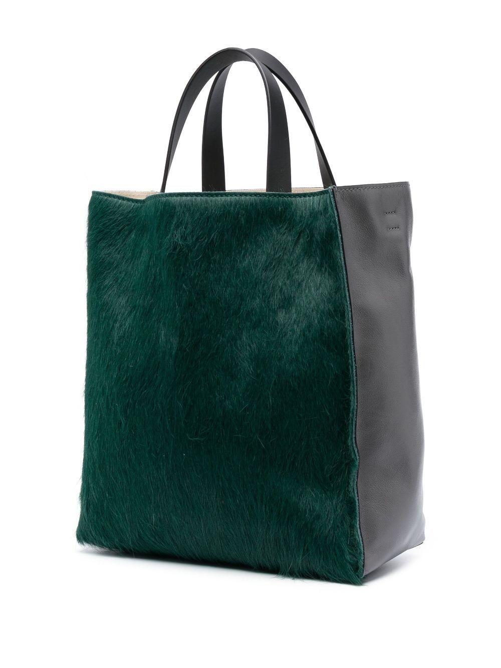 Marni o1w1db10125 Size:OS/Tote Bag in Black/Dark Green Size ONE SIZE - 1 Thumbnail