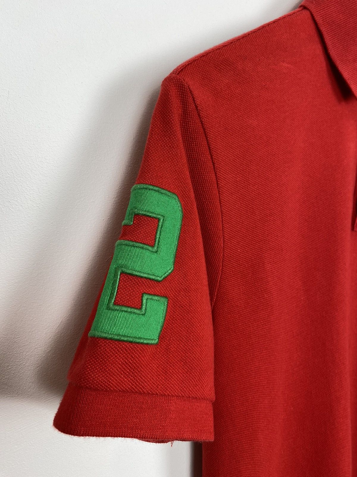 Polo Ralph Lauren Vintage Polo Ralph Lauren Embroidered Logo Polo Shirt Red Size US S / EU 44-46 / 1 - 3 Thumbnail