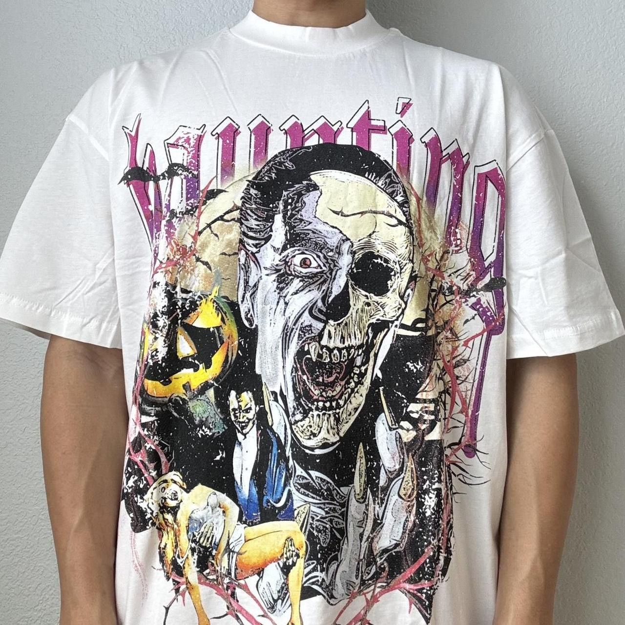 Other Haunting Dracula Exclusive Graphics White Tee Shirt Size US L / EU 52-54 / 3 - 1 Thumbnail