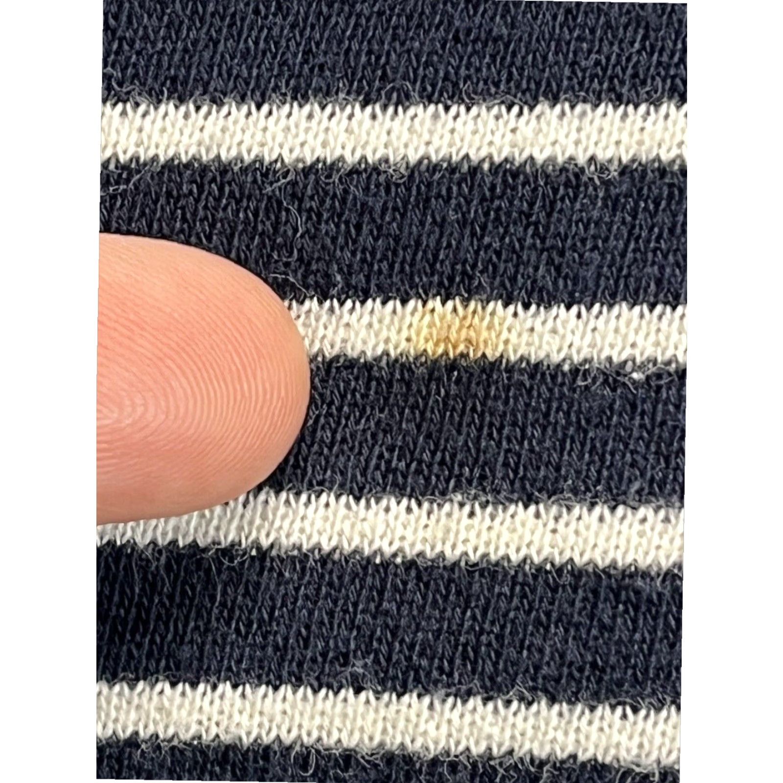 Ralph Lauren VINTAGE Polo Jeans Co Ralph Lauren Sleeveless Tank Dress Small Navy Blue Striped Preppy 90s Women Size 28" / US 6 / IT 42 - 8 Thumbnail