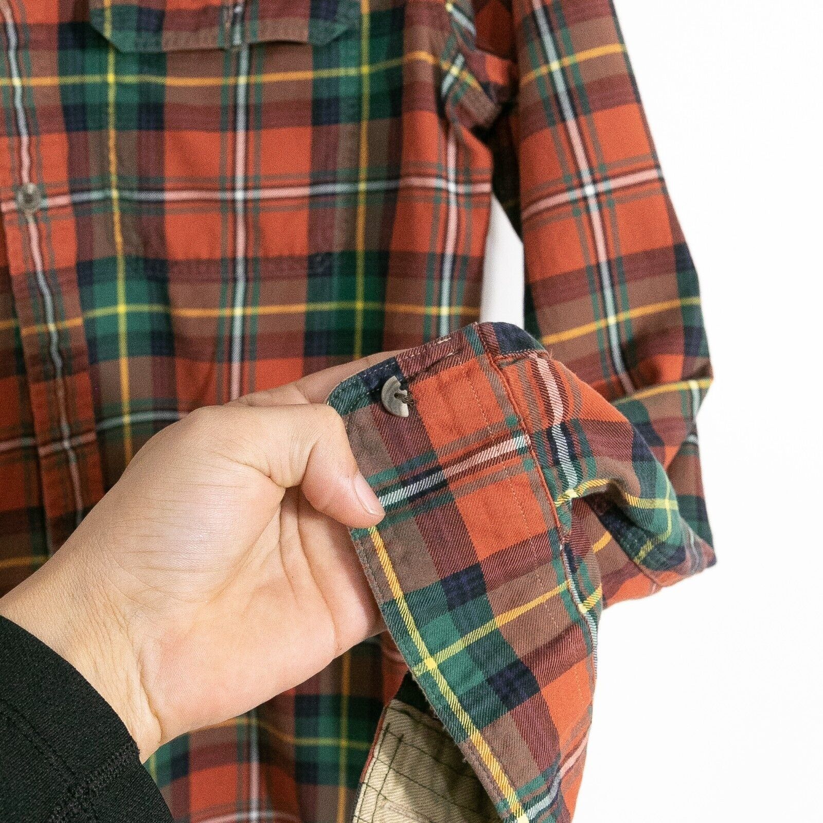Polo Ralph Lauren × Vintage Vintage Polo Ralph Lauren Hunting Plaid Button Up Medium Size US M / EU 48-50 / 2 - 7 Thumbnail