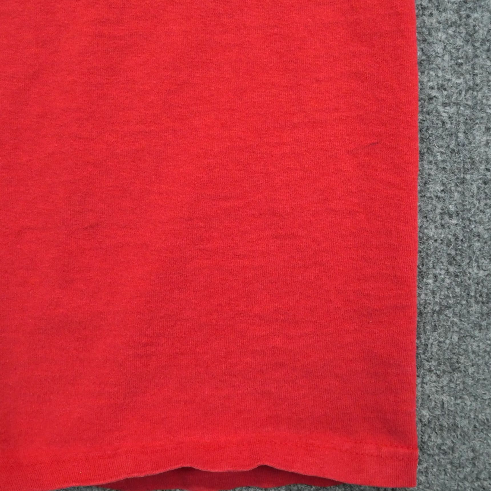 Vintage VINTAGE Bacardi Mens T-Shirt Shirt Regular Crew Neck Long Sleeve Red Cotton Logo 90s Art Size US M / EU 48-50 / 2 - 6 Thumbnail