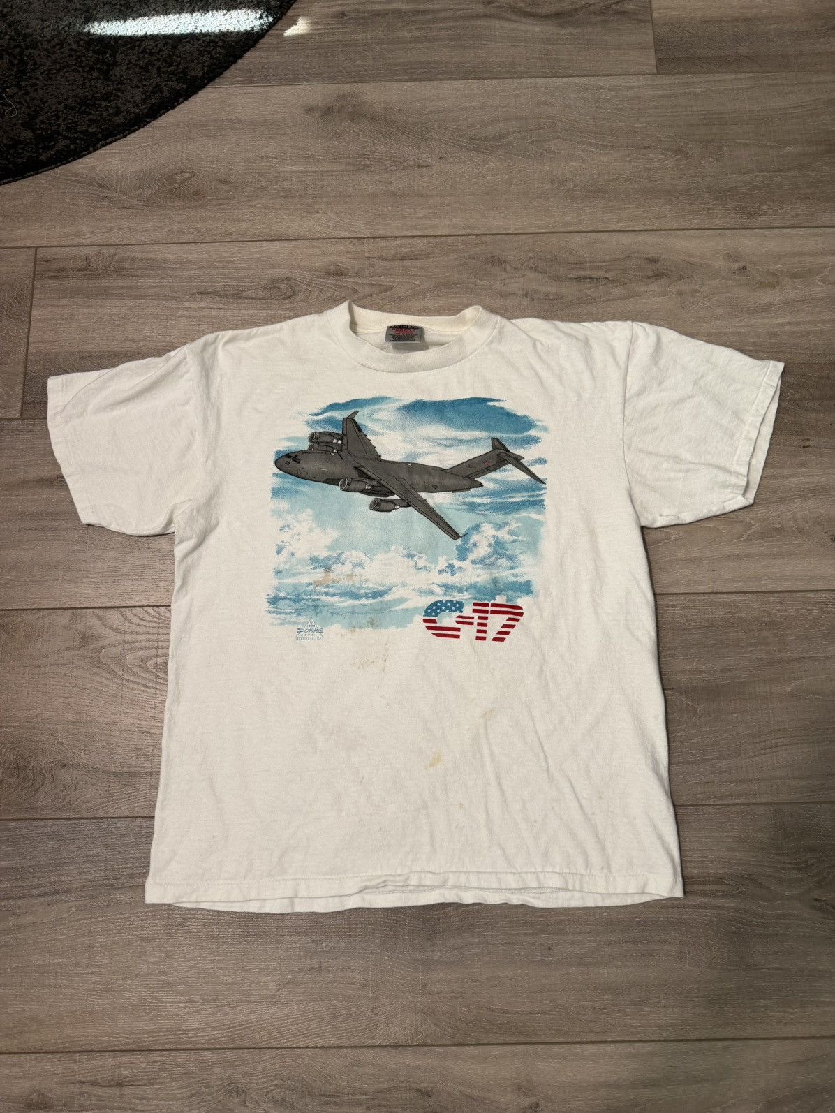 Vintage Vintage Plane Tee Size US L / EU 52-54 / 3 - 1 Thumbnail