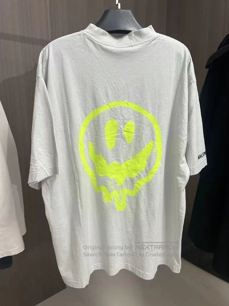 Balenciaga Balenciaga Alien Print Short Sleeve Size US XL / EU 56 / 4 - 4 Thumbnail