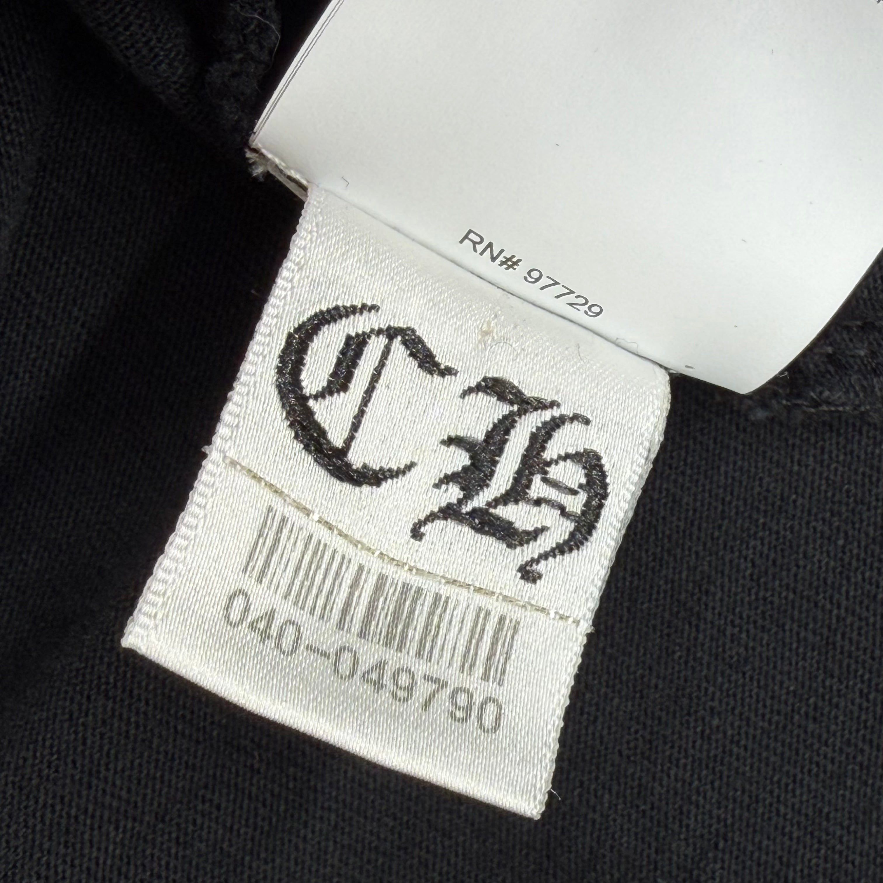 Chrome Hearts Chrome Hearts GRP Y Not Embroidered Black L/S Tee L Size US L / EU 52-54 / 3 - 7 Thumbnail