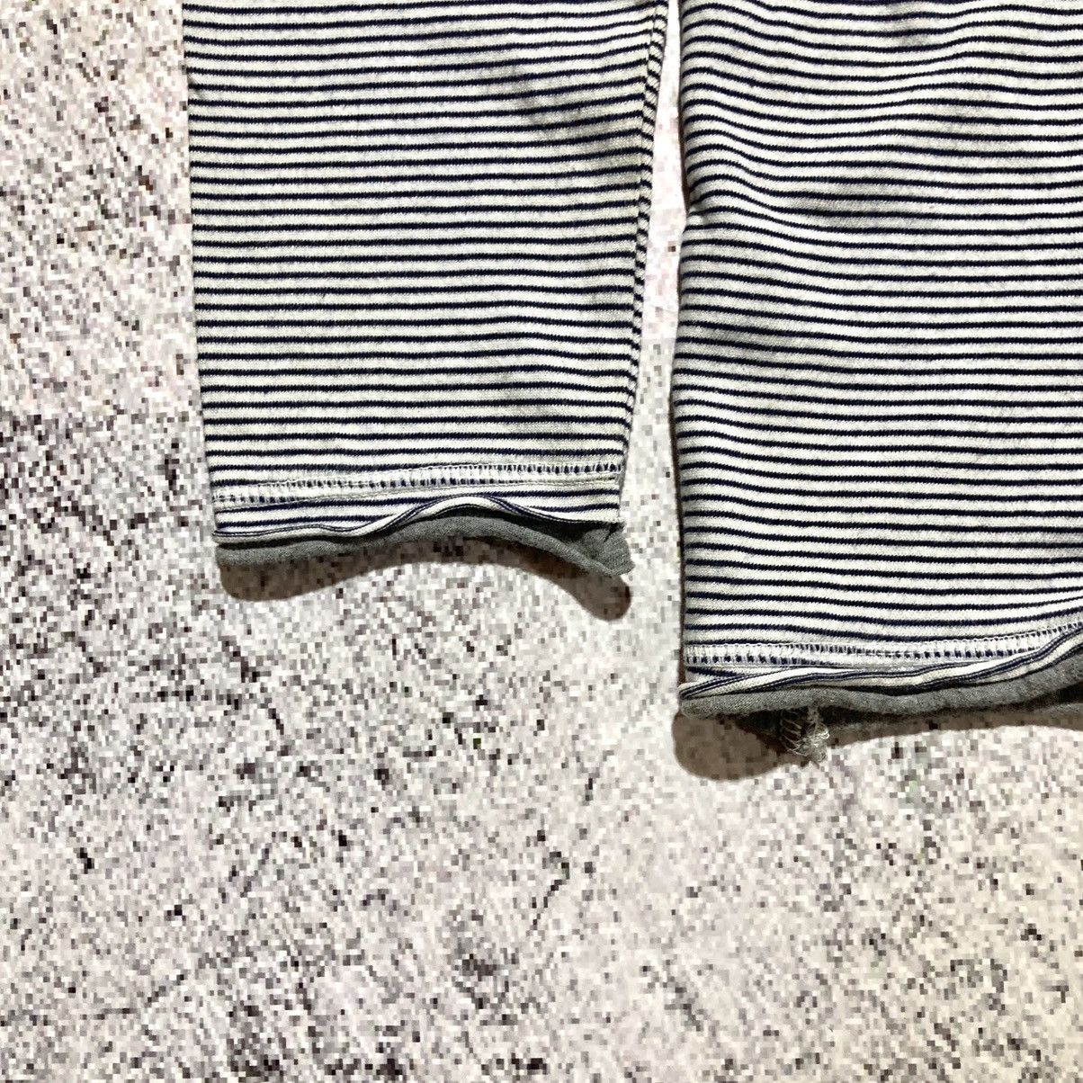 Beams Japan 2000s Beams Heart Double Layer Striped Longslevee Lgb Style Size US M / EU 48-50 / 2 - 8 Thumbnail