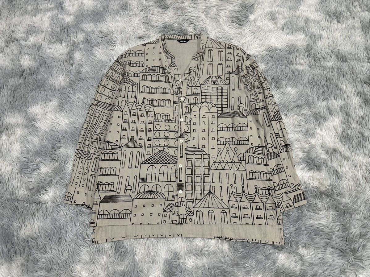 Ne-Net 🔥Ne-Net Shirt Cityscape Ovp Size US XL / EU 56 / 4 - 1 Thumbnail