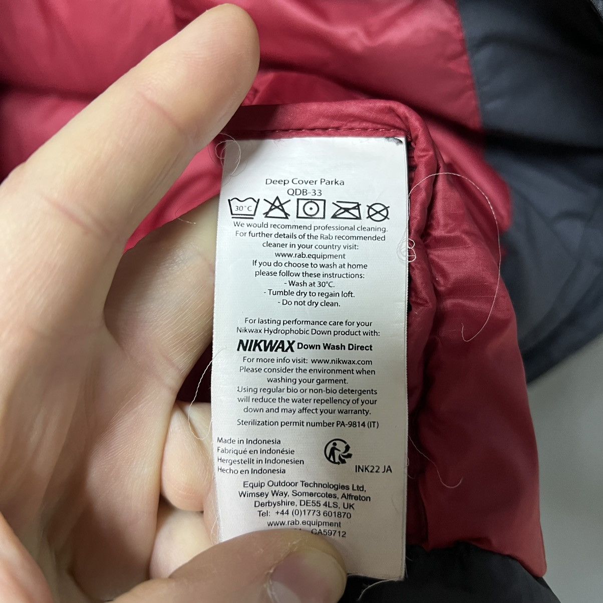 Rab RAB Deep Cover Parka Down Jacket Woman’s Size XS Size XS / US 0-2 / IT 36-38 - 12 Thumbnail