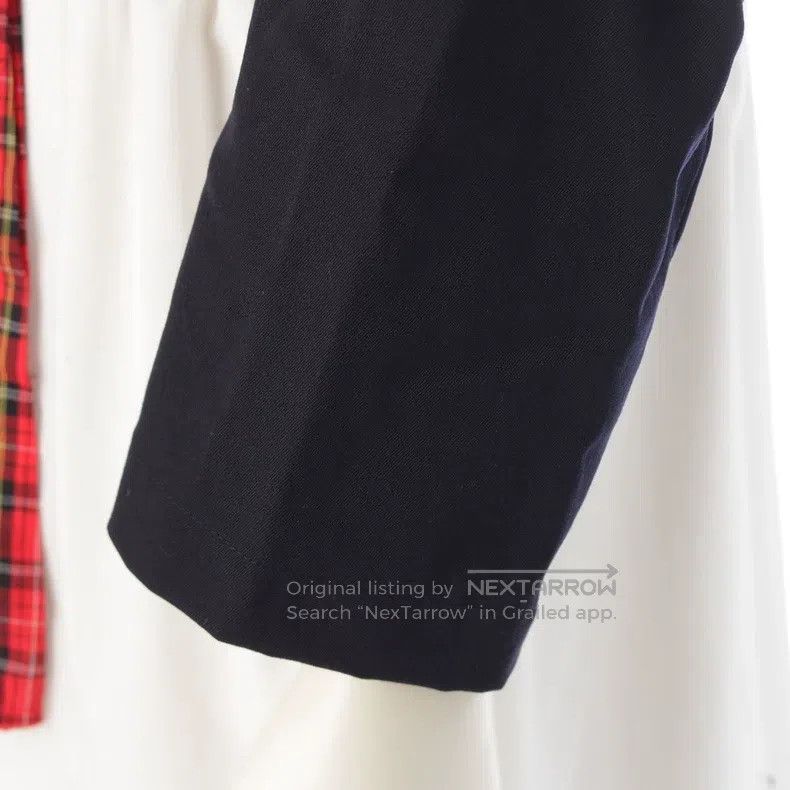 Comme des Garcons Comme des Garcons Retro Plaid Patchwork Design Two-Piece T Size S / US 4 / IT 40 - 8 Thumbnail