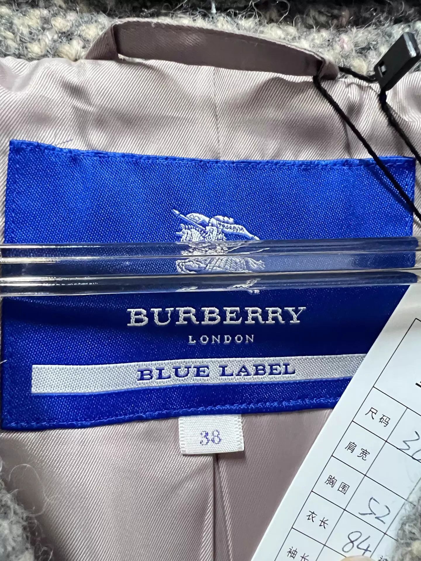Burberry Burberry Mid-Length Check Wool Overcoat 38 99 New Size XS / US 0-2 / IT 36-38 - 3 Thumbnail