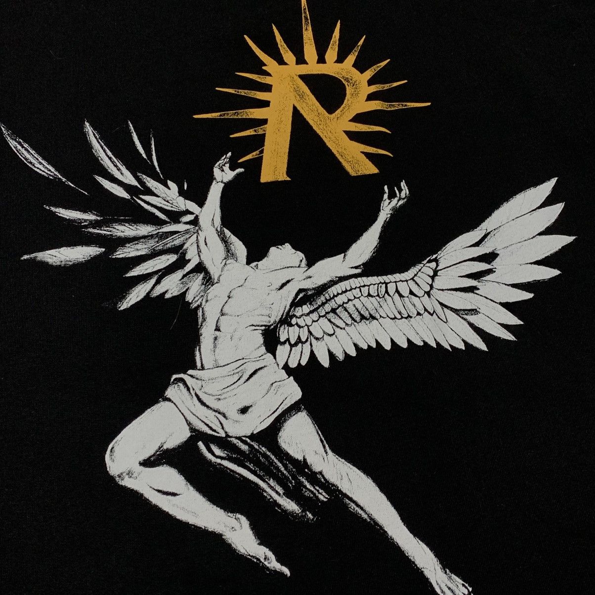 Represent Clo. Represent Large Icarus Jet Black Sweater Sweatshirt Crewneck Size US L / EU 52-54 / 3 - 3 Thumbnail