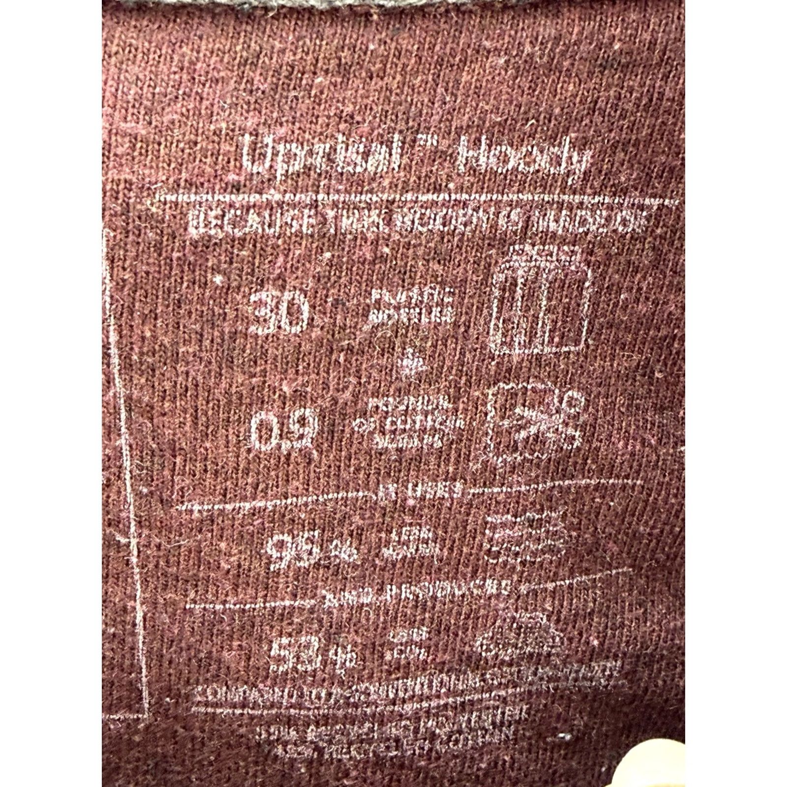 Patagonia Patagonia Sweatshirt Uprisal Hoody XL Regular Fit Maroon Hooded Pullover Mens Sweatshirt Hoodie Pullover Size US XL / EU 56 / 4 - 7 Thumbnail